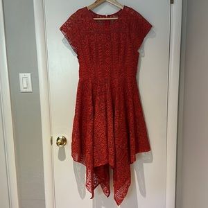 Red Maeve Dress Sz 6